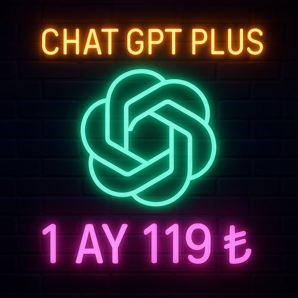 Chat Gpt Plus 1 Ay 99₺